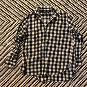 Madewell buffalo plaid flannel shirt